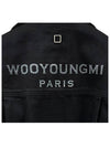 Back Logo Denim Cotton Long Sleeve Shirt Black - WOOYOUNGMI - BALAAN 6