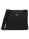 Pocono Saffiano Messenger Bag Black - PRADA - BALAAN 2