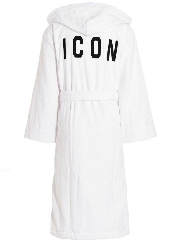 BATHROBE WITH Logo D7P404220110 B0040186600 - DSQUARED2 - BALAAN 3