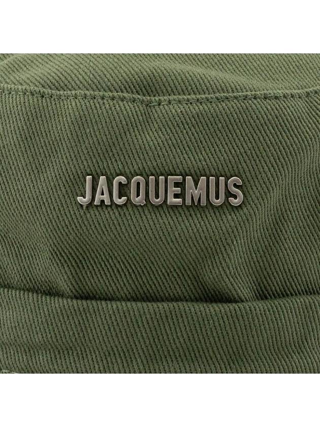 Le Bob Gajo Bucket Hat Khaki - JACQUEMUS - BALAAN 3