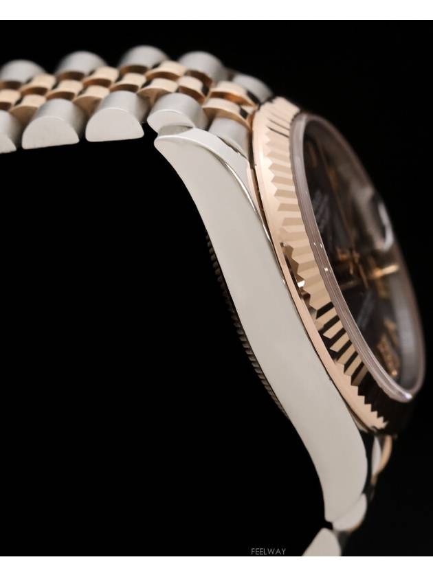 Daejeon Used Luxury Goods Rolex 278271 Datejust Rose Gold Aubergine 6 Diamonds 31mm - ROLEX - BALAAN 3