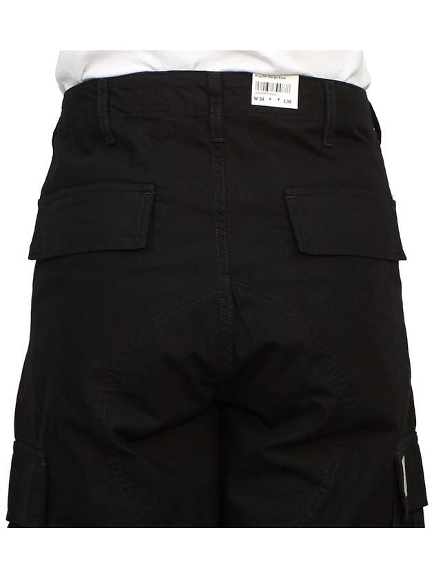 Columbia Ripstop Regular Cargo Pants Black - CARHARTT WIP - BALAAN 7