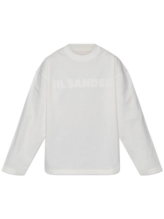 JIL SANDER Long Sleeve T-shirt, Women's, Cream - JIL SANDER - BALAAN 1