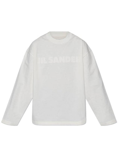 JIL SANDER Long Sleeve T-shirt, Women's, Cream - JIL SANDER - BALAAN 1