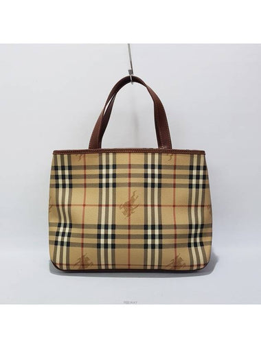 check tote bag - BURBERRY - BALAAN 1