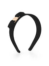 Vara Bow Hairband Black - SALVATORE FERRAGAMO - BALAAN 3