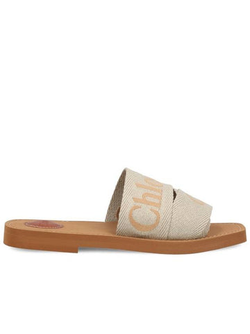 Woody Flat Mule Vintage Khaki - CHLOE - BALAAN 1