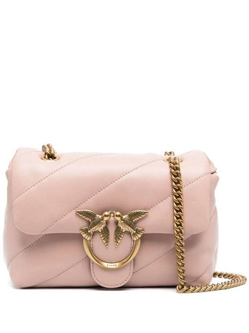 mini Love Puff sheep nappa crossbody bag - PINKO - BALAAN 1