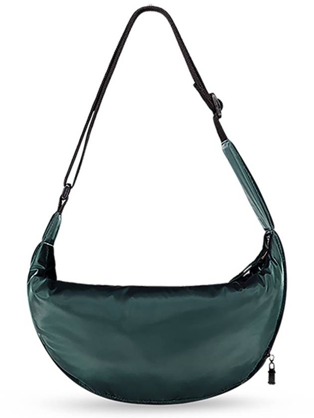 SOFT GLOSSY CROSS BAG DEEP GREEN - DON’T ASK MY PLAN - BALAAN 2