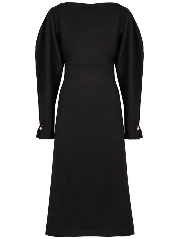 Philosophy Di Lorenzo Serafini Virgin Wool Midi Dress - PHILOSOPHY DI LORENZO SERAFINI - BALAAN 1