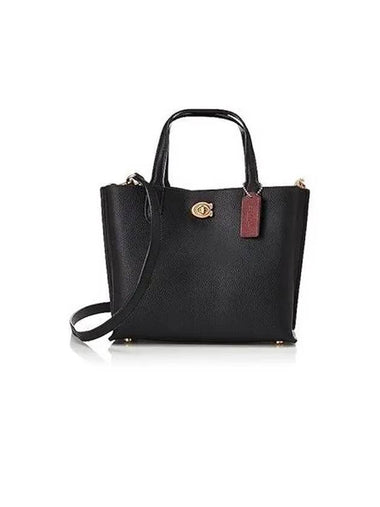 24 Willow Tote Bag C8869 B4 BK - COACH - BALAAN 1