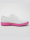 Men's Brogue Heel Gallivant Spikeless White Pink - G/FORE - BALAAN 2