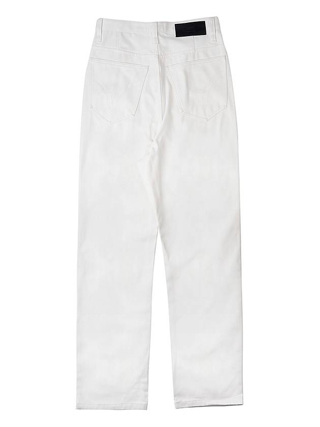 Alex Fit Straight Jeans White - AMI - BALAAN 3