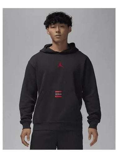 Jordan Brooklyn Fleece Men s Pullover Hoody Off Noir Gym Red HQ2665 045 731791 - NIKE - BALAAN 1