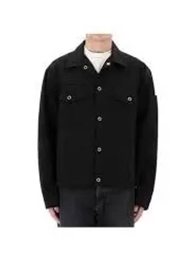 Classic Collar Long Sleeve Jacket Black - ACNE STUDIOS - BALAAN 2