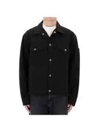 Classic Collar Long Sleeve Jacket Black - ACNE STUDIOS - BALAAN 2