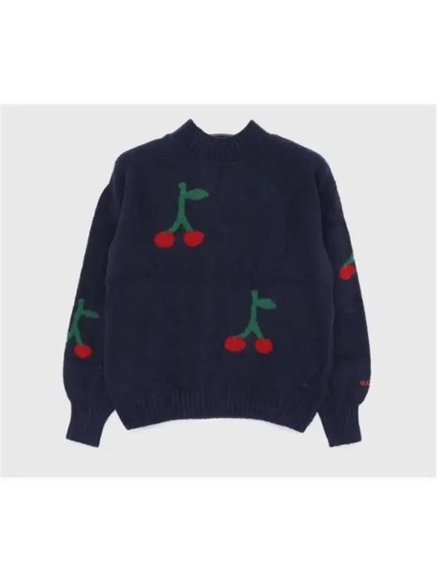 BC Cherry All Over Turtleneck Girls Knit B224AC119 411 - BOBO CHOSES - BALAAN 4