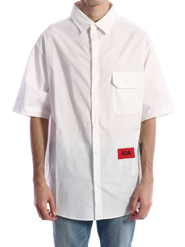 Logo Shirt White - 424 - BALAAN 1