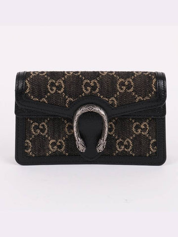 Dionysus black super mini chain bag 476432 - GUCCI - BALAAN 1