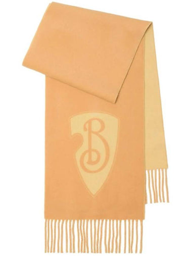 B Shield fringed scarf 8100030 - BURBERRY - BALAAN 1