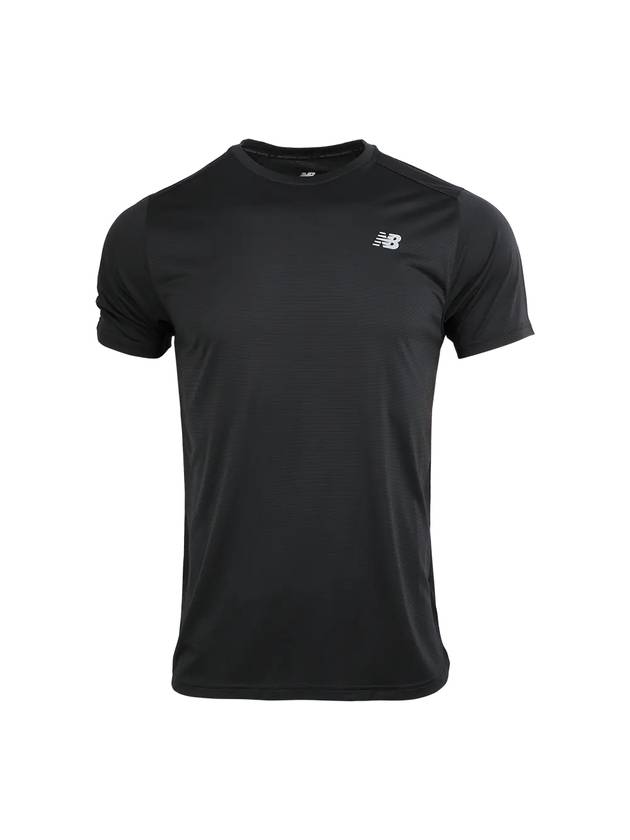 Excel Short Sleeve T-Shirt Black - NEW BALANCE - BALAAN 1