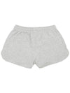 Mifa Logo Print Cotton Shorts Dark Grey - ISABEL MARANT - BALAAN 3