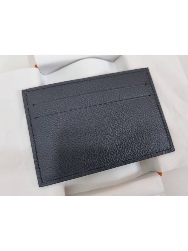 Citizen Twill Card Wallet Grey - HERMES - BALAAN 4