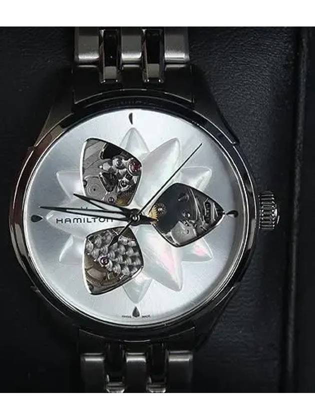 H32115191 Jazzmaster Open Heart 34MM Women s Steel Watch - HAMILTON - BALAAN 3