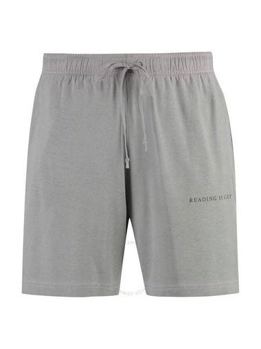 Acne Studios Unisex Grey Purple Printed Shorts, Size Large - ACNE STUDIOS - BALAAN 1