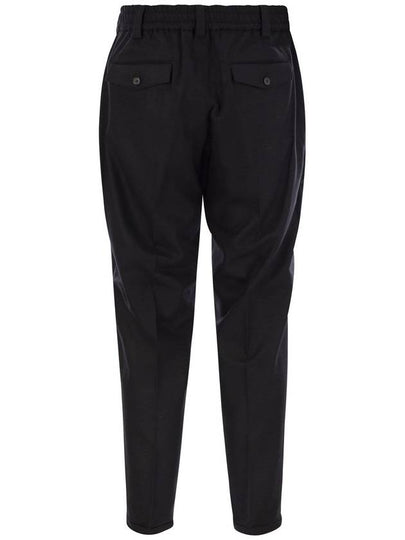 THE REBEL - Wool and cashmere trousers - PT TORINO - BALAAN 2