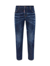 Dark Clean Wash Cool Girl Jeans Blue - DSQUARED2 - BALAAN 2