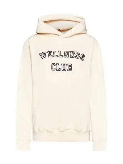 Lettering Logo Hoodie White - SPORTY & RICH - BALAAN 2