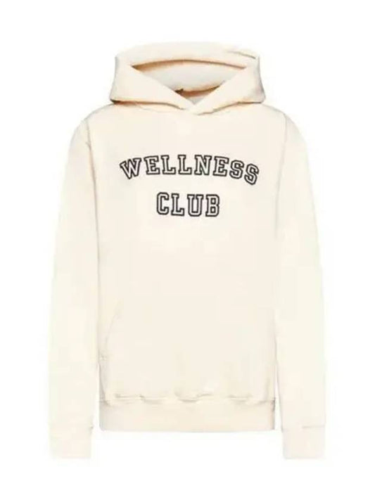 Lettering Logo Hoodie White - SPORTY & RICH - BALAAN 2