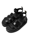 Blaire Brando Leather Strap Sandals Black - DR. MARTENS - BALAAN 2