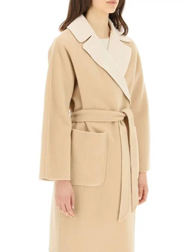 RAIL twotone wool belted cord beige 50160429 013 - MAX MARA - BALAAN 2