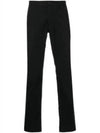 Logo Slim Fit Straight Pants Black - POLO RALPH LAUREN - BALAAN 2