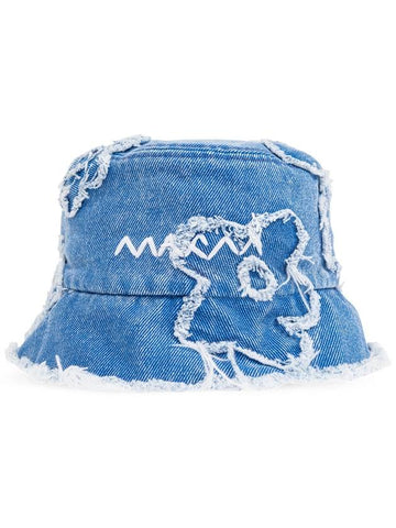 Marni Denim Hat, Women's, Blue - MARNI - BALAAN 1