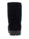 Suede Fur Winter Boots Black - BALENCIAGA - BALAAN 5