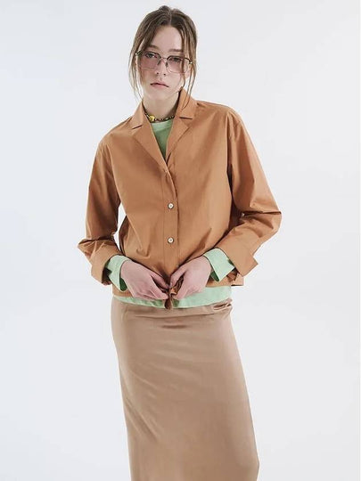 Tailored 9quarter shirt Orange Brown 0095 - VOYONN - BALAAN 2