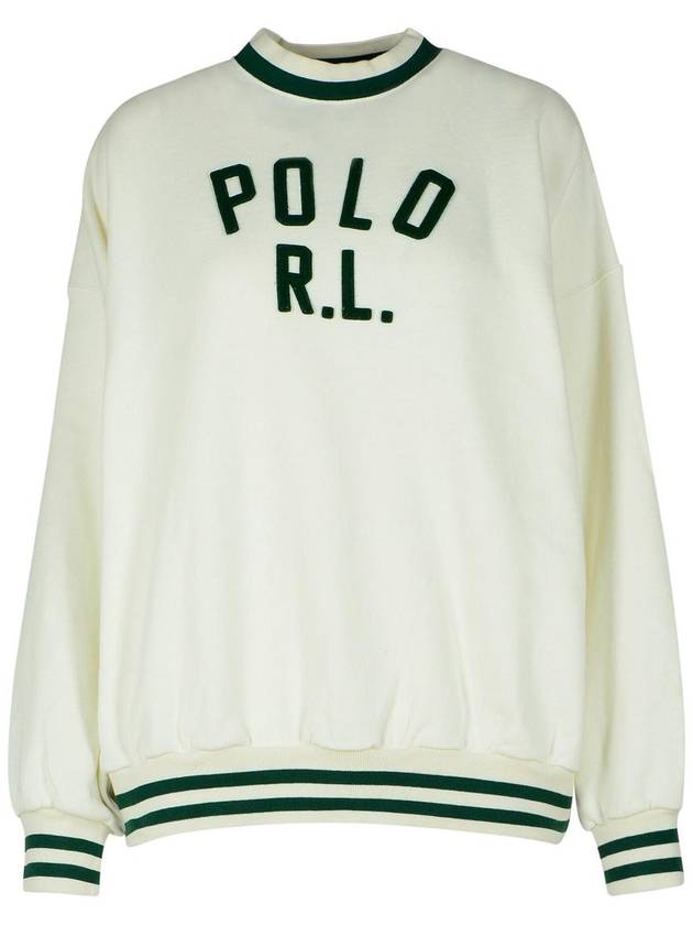 Logo Fleece Sweatshirt Nevis - POLO RALPH LAUREN - BALAAN 2