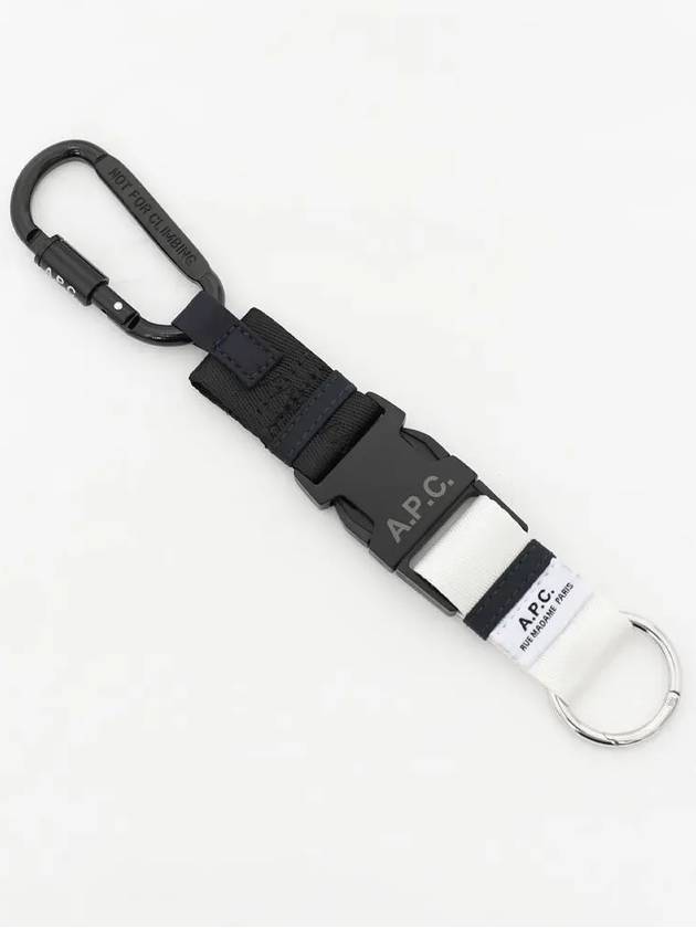 Trek Logo Key Holder Dark Navy - A.P.C. - BALAAN 4