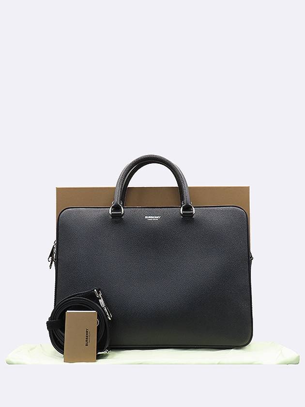 Burberry 8014265 Black Color AINSWORTH Men s Briefcase Tote Bag Shoulder Strap - BURBERRY - BALAAN 1