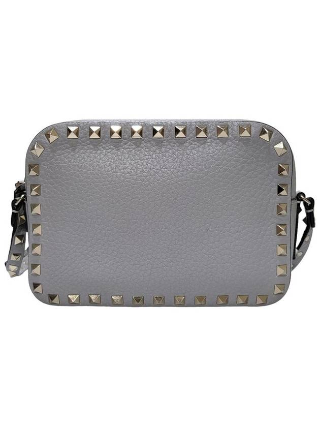 Women s MW2B0809 Rockstud Gray Small Camera Crossbody Bag - VALENTINO - BALAAN 3