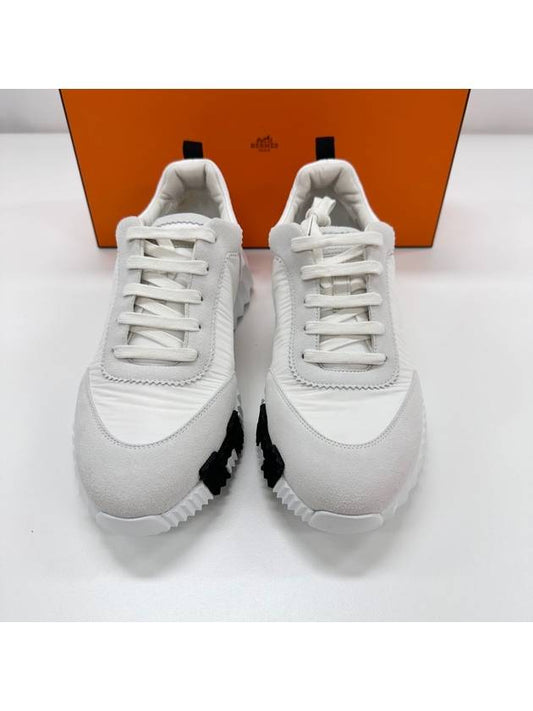 Bouncing Sneakers White Parachute H222891ZH - HERMES - BALAAN 2