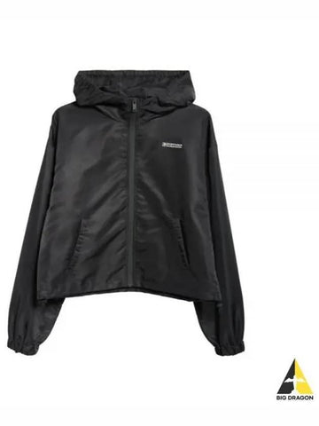 24 Good Health Nylon Windbreaker BlackWhite JA017S405GB Jacket - SPORTY & RICH - BALAAN 1