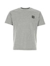 Logo Patch Short Sleeves T-Shirt  Dust Melange - STONE ISLAND - BALAAN 2