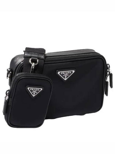 triangle logo cross bag - PRADA - BALAAN 1