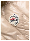 Lecroisic padded vest pink beige - MONCLER - BALAAN.
