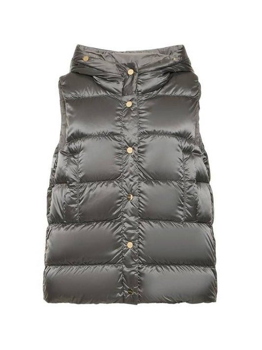 JSOFT Reversible Padding Vest Gray - MAX MARA - BALAAN 1