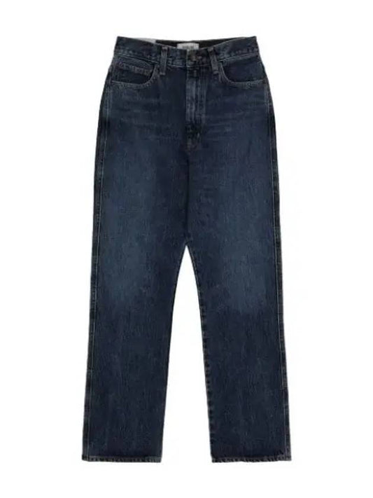 A Goldie pinch waist kick flare denim pants placebo blue jeans - AGOLDE - BALAAN 1